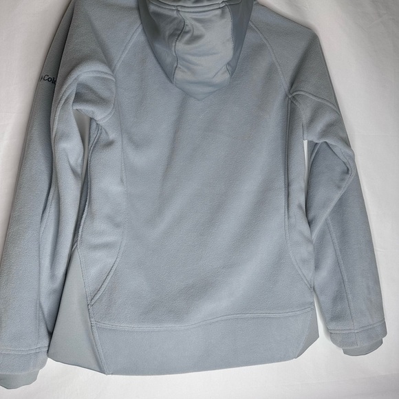 Columbia Full zip Sweater Fleece Jacket Hooded - Picture 8 of 10